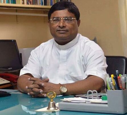 Dr. Father Hemonto Pius Rozario, CSC, Principal, Notre Dame College, Dhaka
